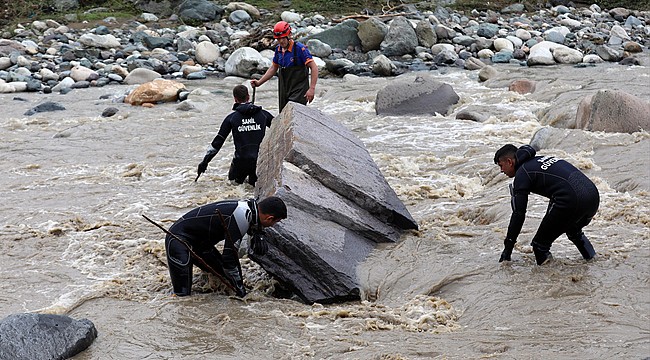 Rize'de sele kapılan Hüseyin Çap 3 gündür bulunamıyor