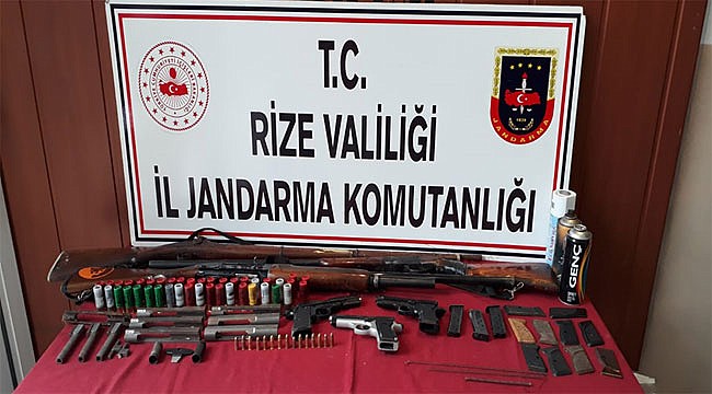 Rize Jandarması 1 haftada 53 kişiyi yakaladı