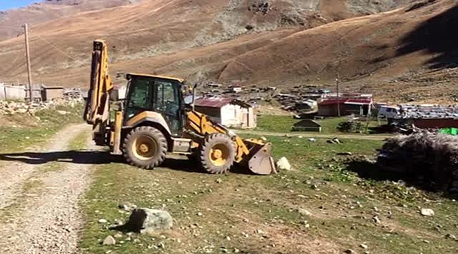 Anzer Yaylası'nda Yıkım gerginliği