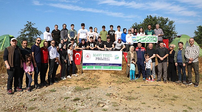 Çaydosk'tan gençler için 'Mavi Yeşil' projesi