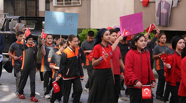 Çayeli'nde Sağlıklı Yaşam Yürüyüşü
