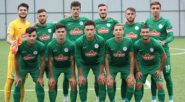 Çaykur Rizespor U19 takımı yolda kaldı