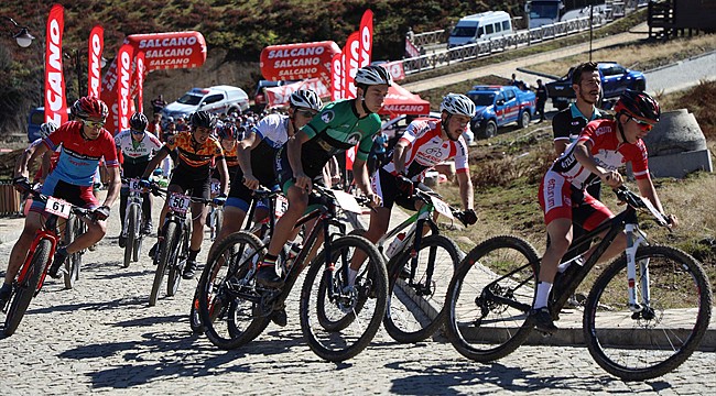 Güneysu'da Uluslararası MTB Cup Bisiklet Yarışları yapıldı
