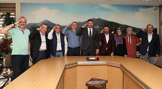 Güneysu'dan Barış Pınarı Harekatı'na destek