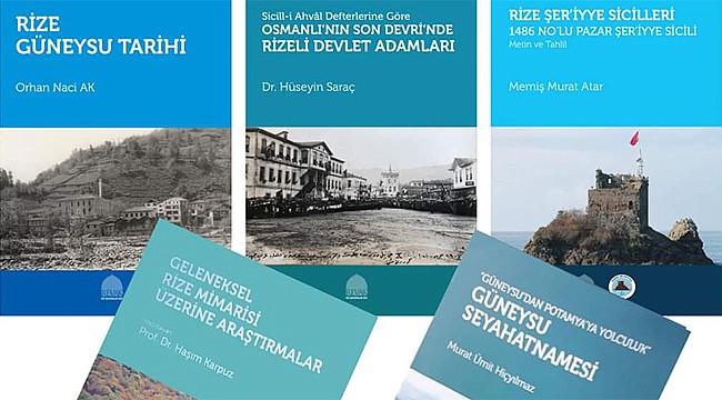 REVAK, Rize Kültürüne 5 yeni kitap kazandırdı