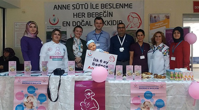 Rize'de Anne Sütü ile beslenmenin önemine dikkat çekildi
