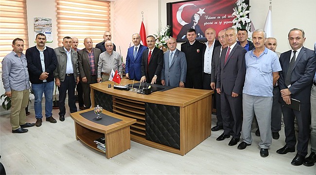 Vali Çeber: 'Rize’nin her köşesi birer şantiye alanı'