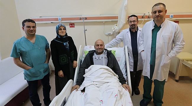 Ermenistan’da kalp kriz geçirdi, Rize’de sağlığına kavuştu