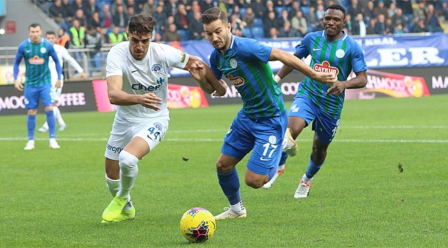 Çaykur Rizespor evinde de kayıp: 0-3