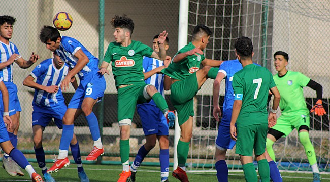 Çaykur Rizespor U16, üç puan hasretine son verdi