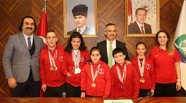 Engelli sporculardan Rize'ye madalya yağmuru