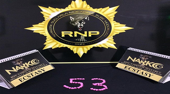 İyidere'de ecstasy hap yakalandı