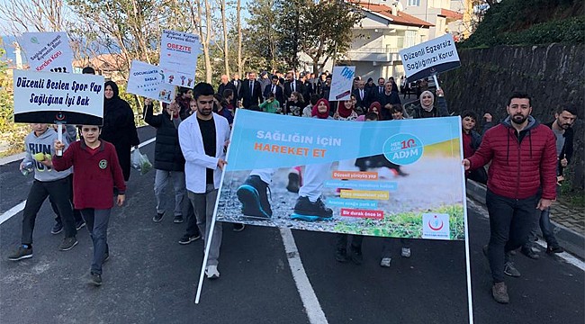 İyidere ve İkizdere, Sağlıklı Yaşam için yürüdü