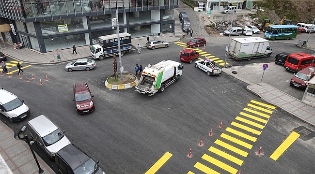 Kale Yolu girişi yeniden düzenlendi