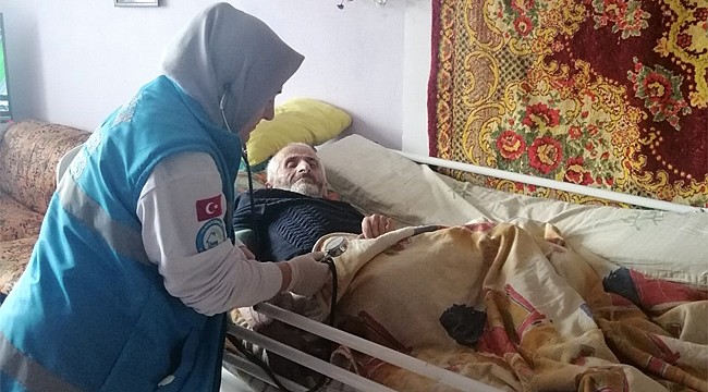 Rize'de bin 806 hasta Evde Sağlık Hizmeti alıyor