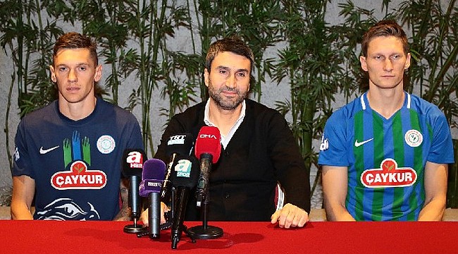 Çaykur Rizespor'dan 2 imza birden