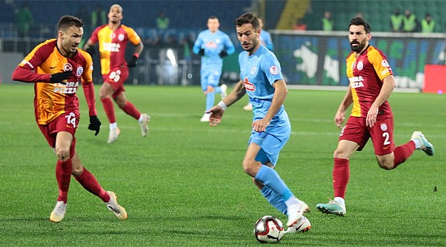 Çaykur Rizespor'un Kupa turu rövanş maçına kaldı