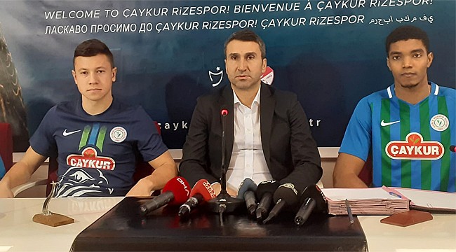 Çaykur Rizespor'un yeni transferleri imza attı