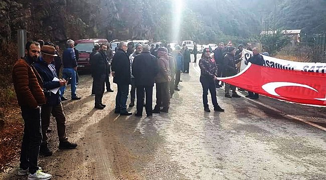 Gürgen Deresinde HES'e karşı nöbete devam