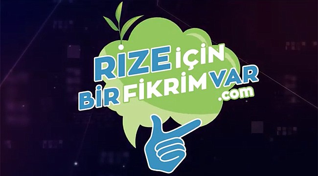 Para ödüllü 'Rize İçin Bir Fikrim Var' yarışması başladı