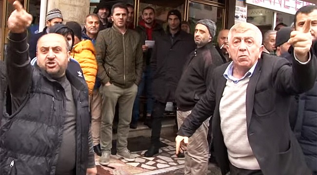 Rize'de esnaflardan kamulaştırma tepkisi