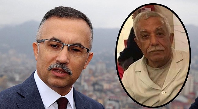 Rize Valisi Kemal Çeber'in Baba Acısı