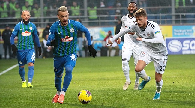 Çaykur Rizespor, Beşiktaş'a can suyu verdi