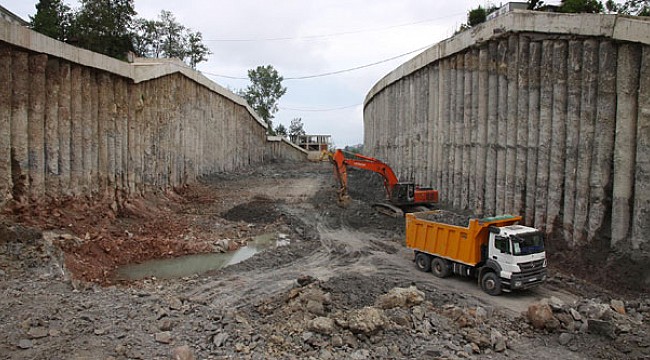 Güney Çevre Yolunda çalışmalar devam ediyor