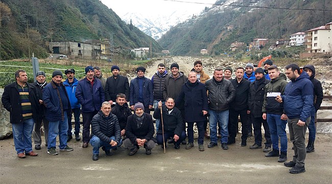 Güneysu'daki HES projesinin iptali için imza kampanyası