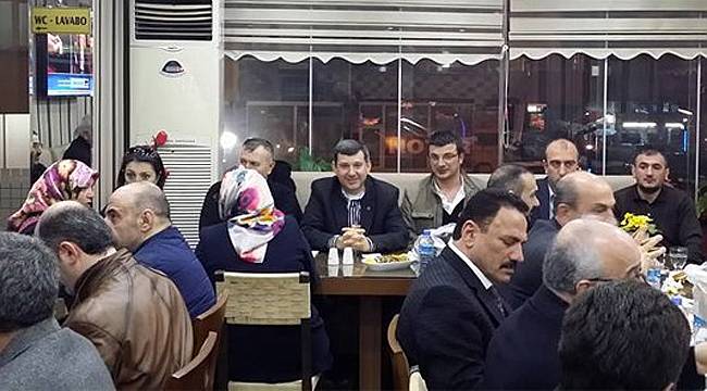 MHP'li Kazmaz'dan veda yemeği