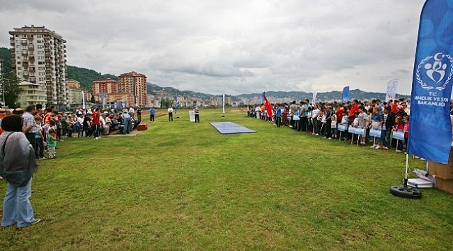 Rize'de Yaz Spor Okulları açıldı