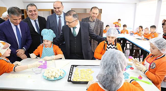 Rize Hüseyin Yardımcı İlkokulu öğrencileri çok şanslı