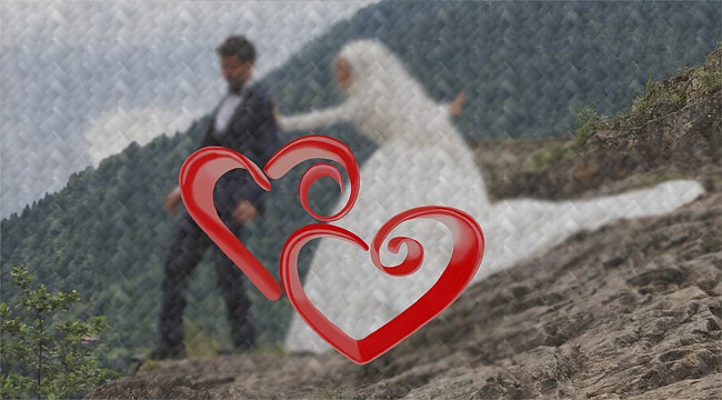 Rizeliler nikah için 14 Şubat'ı tercih etmedi