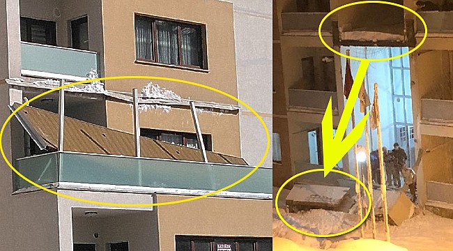 Timya'daki TOKİ konutları korkutmaya başladı