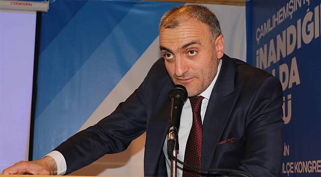 AK Parti Çamlıhemşin'de Altun yeniden başkan seçildi