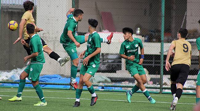 Çaykur Rizespor U17’de 3-0’dan 1 puan