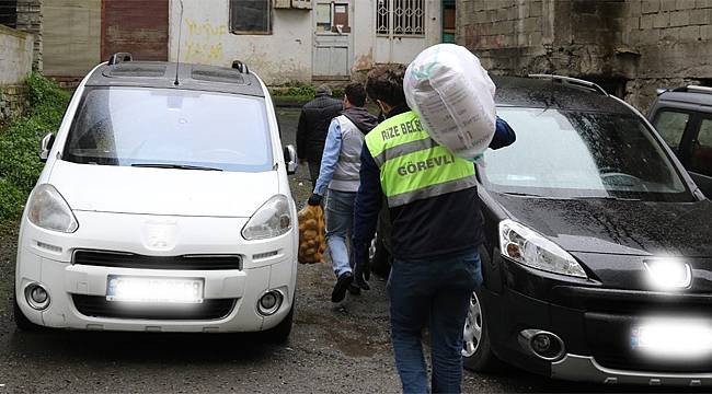 Rize Belediyesi 1 yılda 2 Milyon TL'lik yardım
