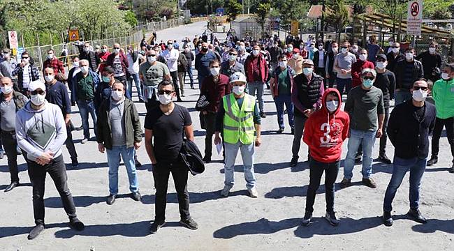 Çayeli Bakır'da işçiler, iş durdurma kararı aldı