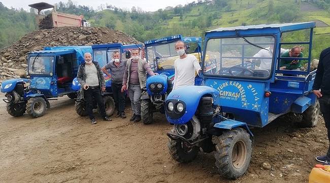 Ordu'dan Rize'ye çay işçileri gelmeye başladı