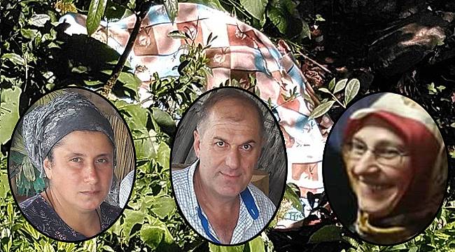 Pazar'da 3 akrabasını öldüren katil ölü bulundu