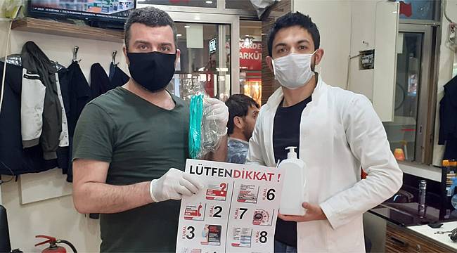 Rize'de berber ve kuaförler ilk güne yoğun başladı