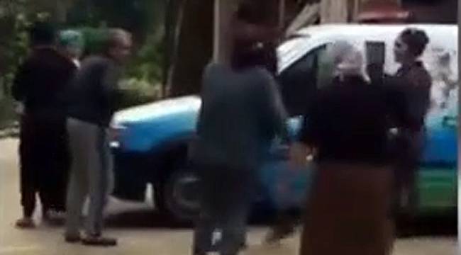 Rize'de köpek beslediği için akrabalar arasında kavga çıktı