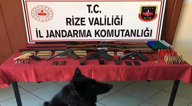 Rize Jandarması 1 ayda 163 kişiyi yakaladı