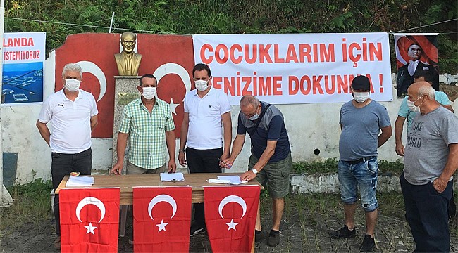 Ardeşen'de Balık Çiftliği kurulmasına tepki