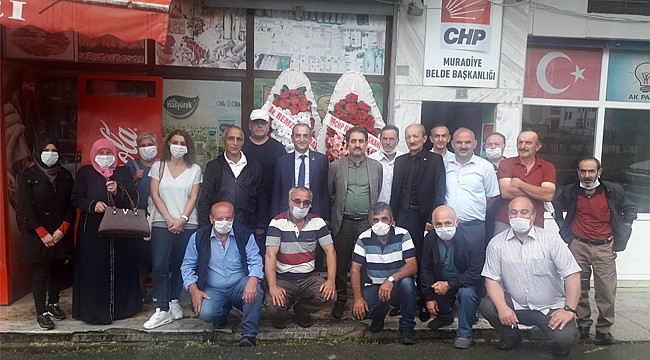 CHP Muradiye Belde Başkanlığı açıldı