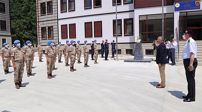 Güneysu İlçe Jandarma Komutanlığı yeni hizmet binasına taşındı