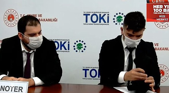 İşte TOKİ Rize Merkez Kura Çekimi Sonuçları