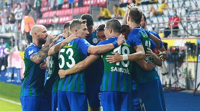 Çaykur Rizespor ilk yarıda fişi çekti