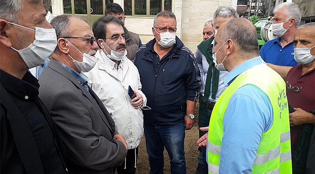 CHP Rize Teşkilatı sel bölgesinde