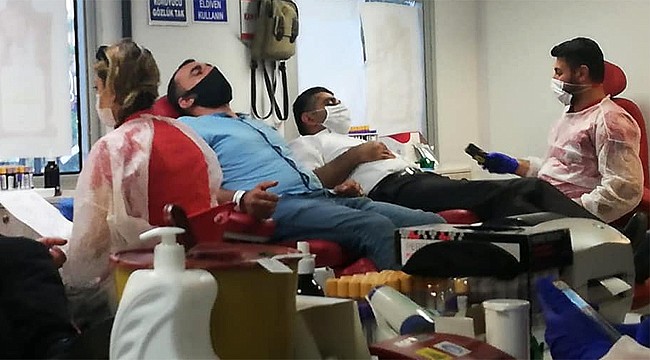 Mardinli Rizespor Taraftarlarından Kan Bağışı